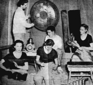 John Cage's percussion ensemble